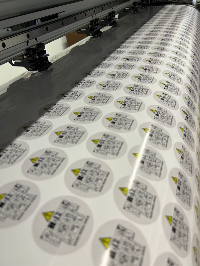 Personalized stickers for business and personal use – custom printing in various sizes and colors from Madara’s Workshop